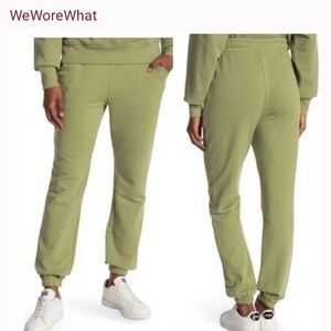 Weworewhat sage green sweatpants